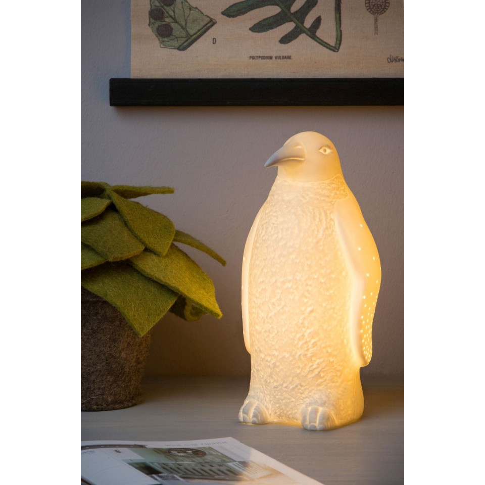 Επιτραπέζιο Φωτιστικό Pinguin Λευκό