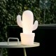 LED Outdoor Portable Lamp CACTUS Ø22,7cm IP44 Dimmable 2700K White