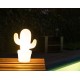 LED Outdoor Portable Lamp CACTUS Ø22,7cm IP44 Dimmable 2700K White