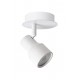LED Σποτ Οροφής Sirene-Led Ø10cm 1x5W IP44 Dimmable 3000K Λευκό