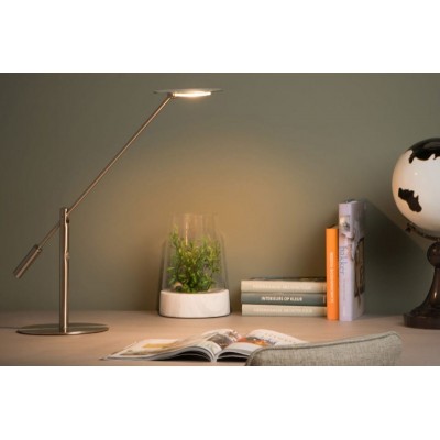 LED Table Lamp ANSELMO Dimmable 3000K Silver