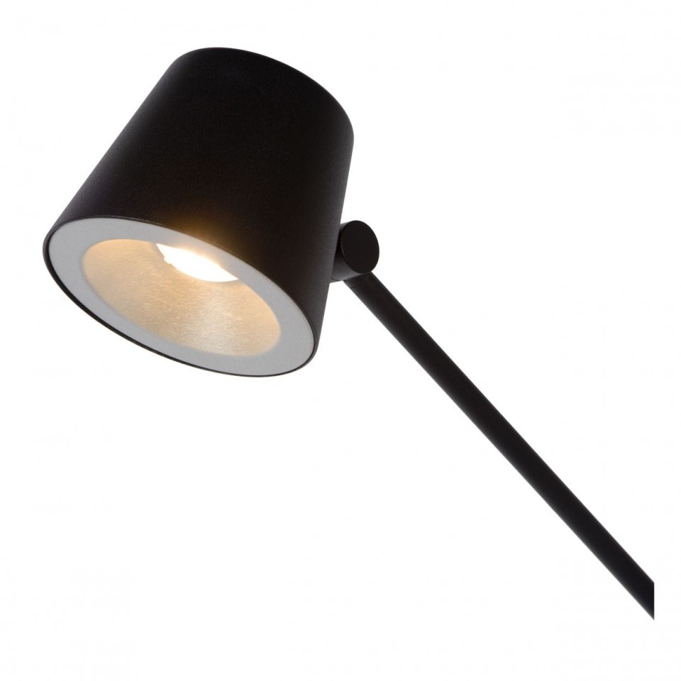 LED Table Lamp JORIUS Ø18cm Dimmable 3000K Black