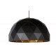 Multi-Light Pendant Lamp OTONA Ø60cm 3xE27 Black