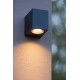 LED Outdoor Wall Spot Lamp ZORA-LED IP44 Dimmable 3000K Black