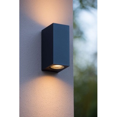 LED Outdoor Wall Spot Lamp ZORA-LED IP44 Dimmable 3000K Black