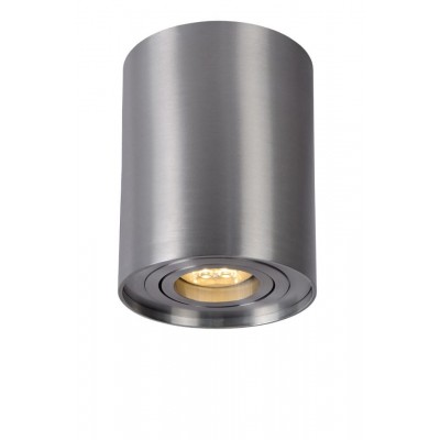 Ceiling Spot Lamp TUBE Ø9,6cm Silver