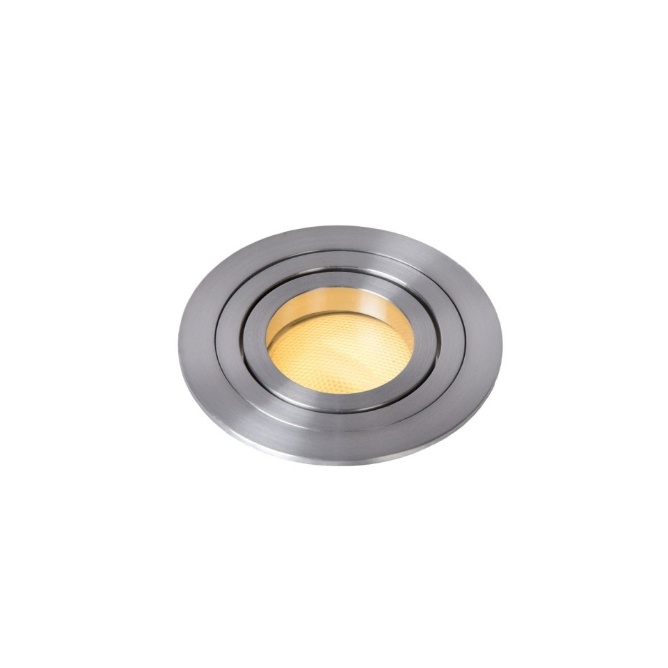Recessed Ceiling Spot Lamp TUBE Ø9,2cm Silver