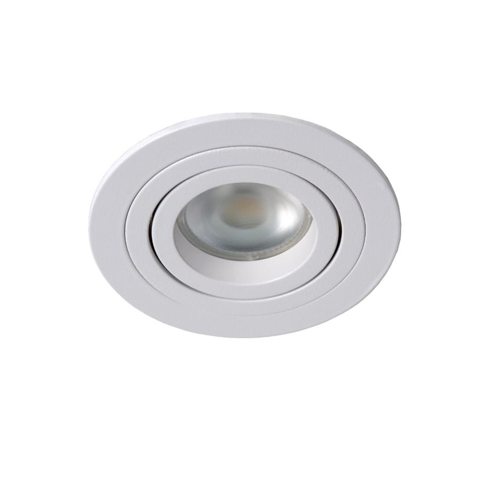 Recessed Ceiling Spot Lamp TUBE Ø9,2cm White