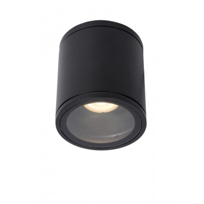 Ceiling Spot Lamp AVEN Ø9cm IP65 Black