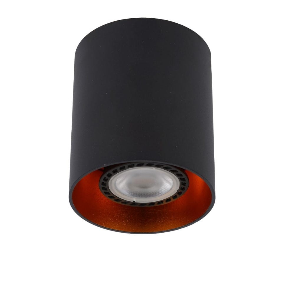 Ceiling Spot Lamp BIDO Ø8cm Black