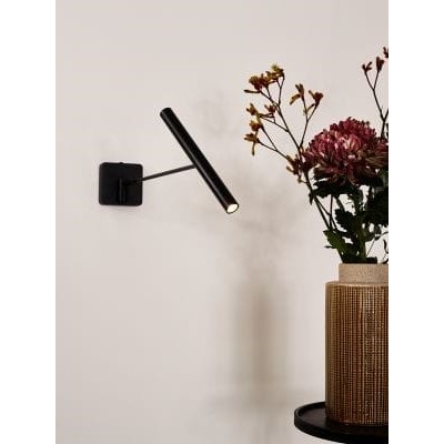 LED Wall Lamp WYGO 10cm Dimmable 2700K Black