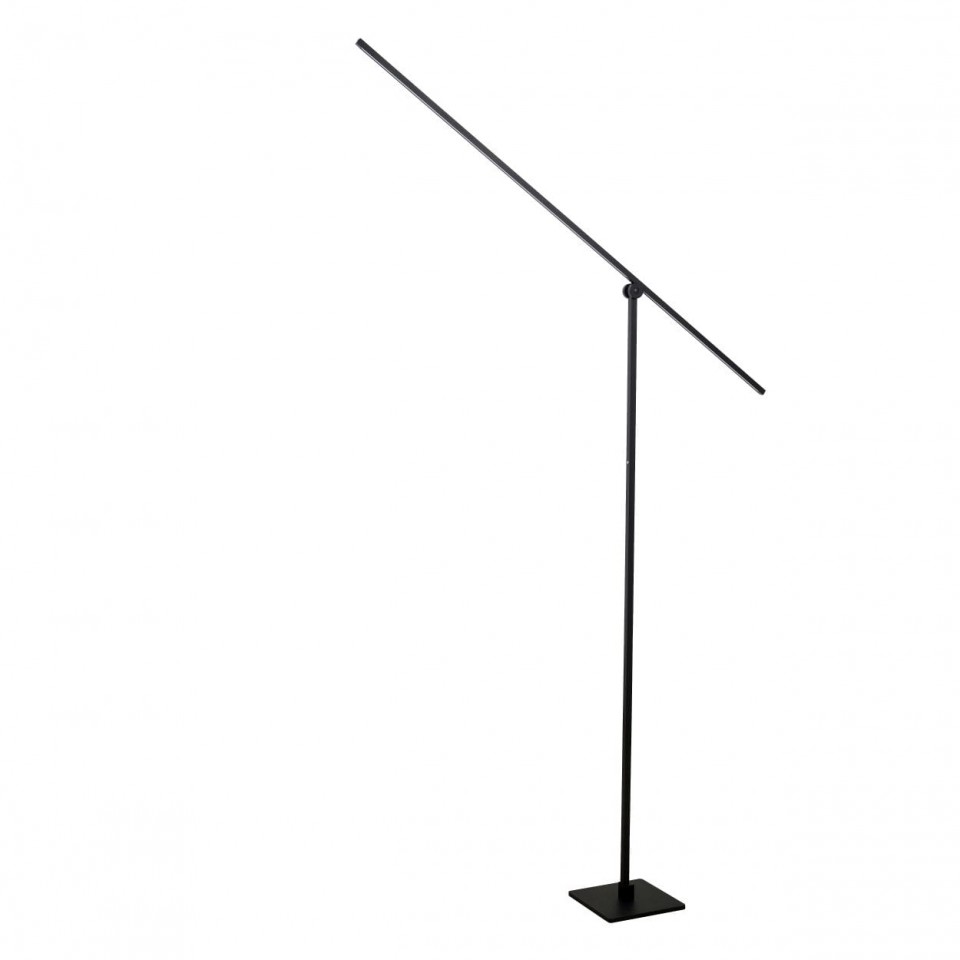 LED Floor Lamp AGENA 160cm Dimmable 2700K Black