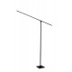 LED Floor Lamp AGENA 160cm Dimmable 2700K Black