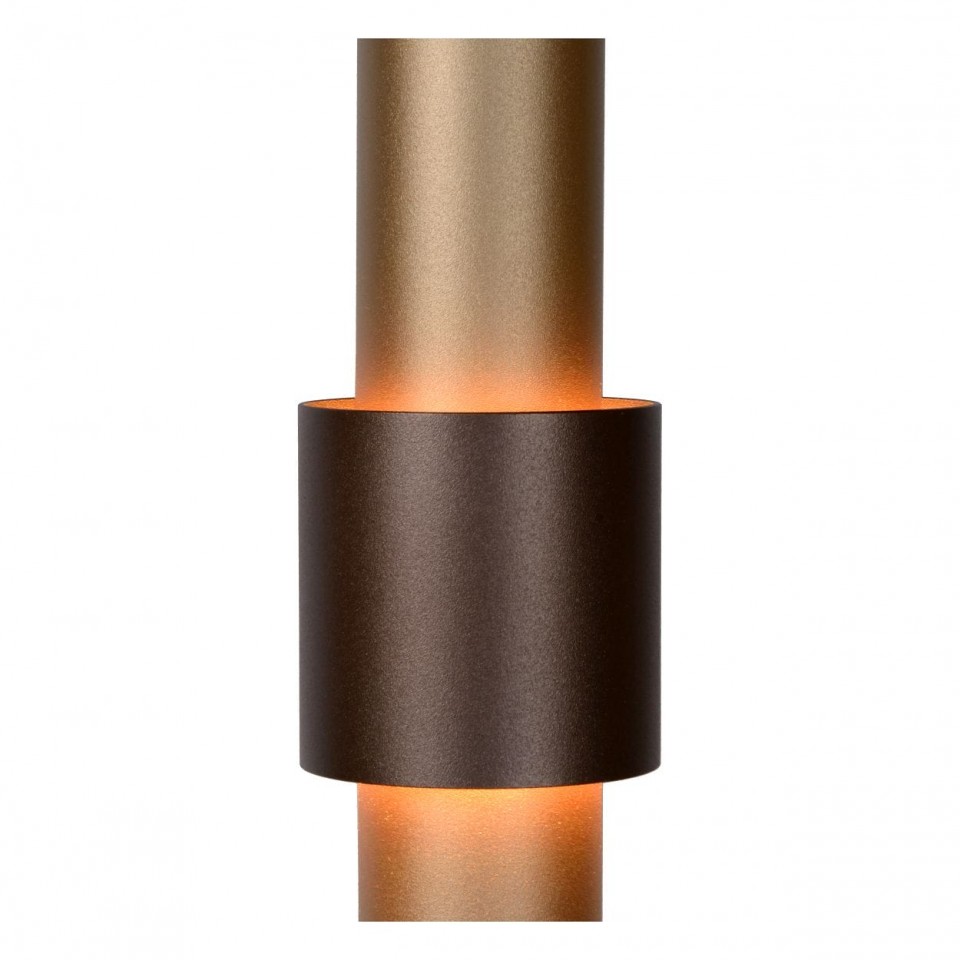 LED Multi-Light Pendant Lamp MARGARY 2700K Brown Brass