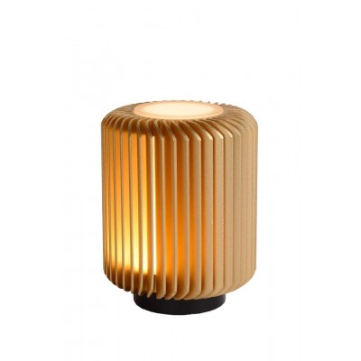 LED Table Lamp TURBIN Ø10,6cm 3000K Brass Black