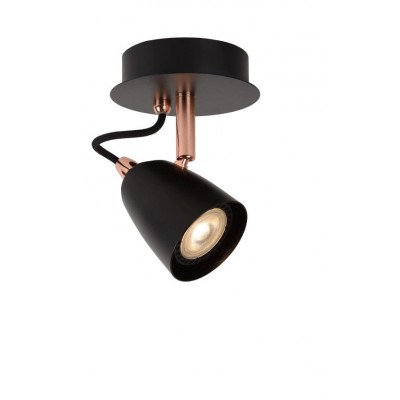 LED Ceiling Spot Lamp RIDE-LED Ø10cm Dimmable 3000K Bronze Black