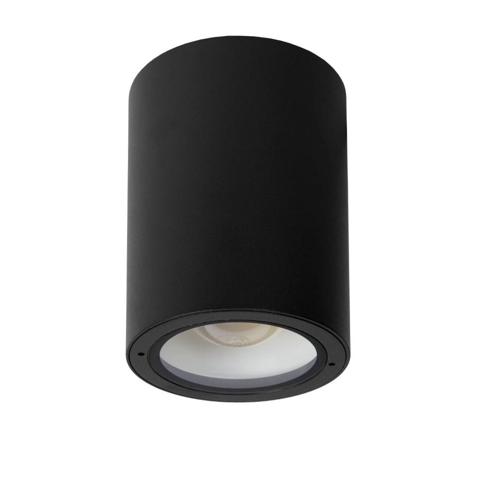 Outdoor Ceiling Spot Lamp VOLANTIS Ø10,8cm IP54 Black