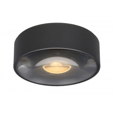 LED Ceiling Spot Lamp RAYEN Ø10cm IP65 3000K Black
