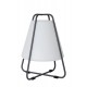 LED Outdoor Portable Lamp PYRAMID IP54 Dimmable 2700K Grey Opal
