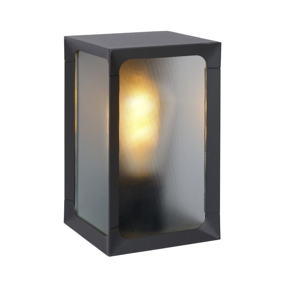 Outdoor Wall Lamp CAGE IP44 Grey Opal