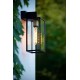 Outdoor Wall Lamp LAURENS IP54 Black Brass