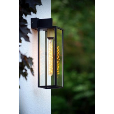 Outdoor Wall Lamp LAURENS IP54 Black Brass