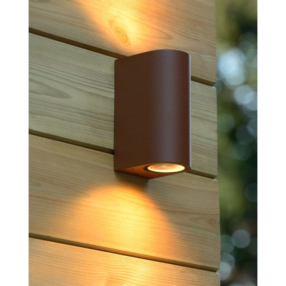 Outdoor Spot Wall Lamp BOOGY IP44 Brown