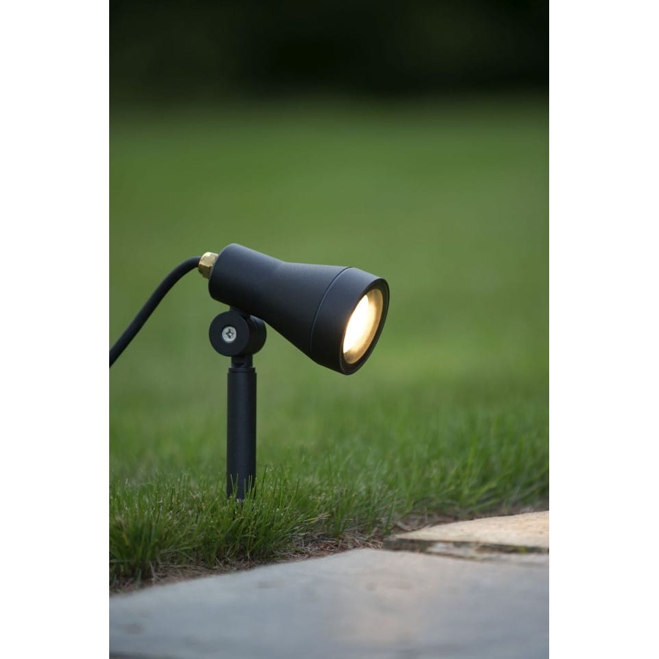 LED Outdoor Ground Spot SPIKE IP54 Dimmable 3000K Black