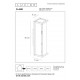 Outdoor Wall Lamp CLAIRE IP54 Grey