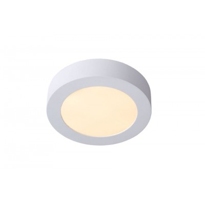 LED Φωτιστικό Οροφής Brice-Led Ø18cm 18cm IP44 Dimmable 3000K Λευκό