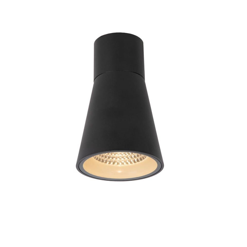 LED Outdoor Ceiling Lamp DERBY IP65 2700K Black
