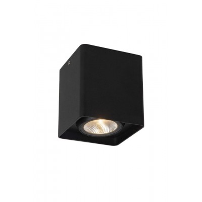 LED Outdoor Ceiling Lamp LEEDS IP54 2700K Black