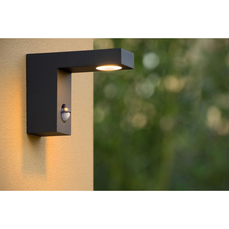 LED Outdoor Wall Spot Lamp TEXAS-IR IP54 3000K Grey