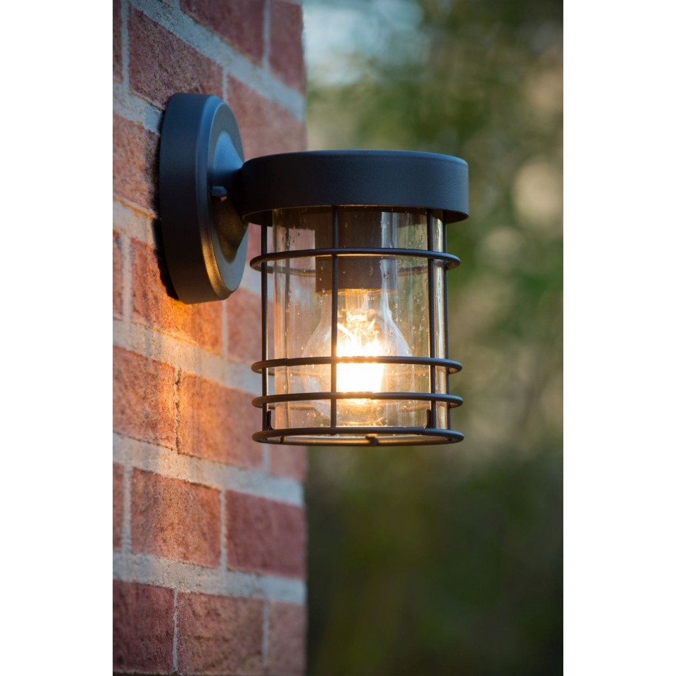 Outdoor Wall Lamp KEPPEL IP23 Black