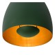 Ceiling Lamp NOLAN Ø24cm Green Brass