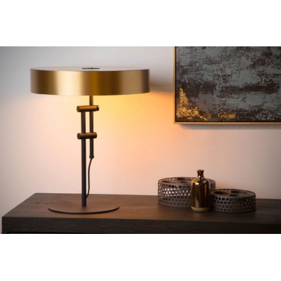 Table Lamp GIADA Ø40cm Brass Black