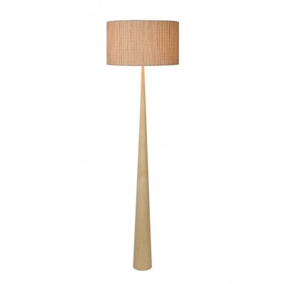 Floor Lamp CONOS Ø48cm 177cm Light Wood