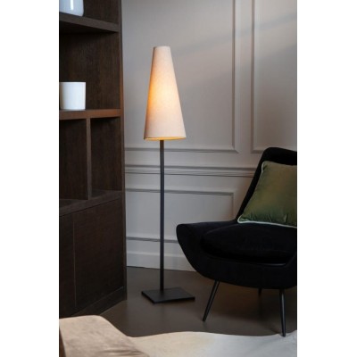 Floor Lamp GREGORY 140cm White Black