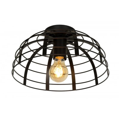 Ceiling Lamp ELODIE Ø30cm Black