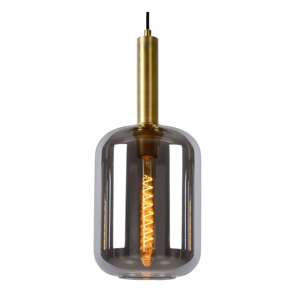 Multi-Light Pendant Lamp JOANET 3xE27 Grey Brass
