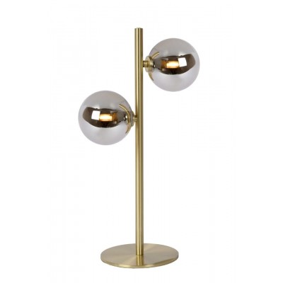 Table Lamp TYCHO Brass Grey
