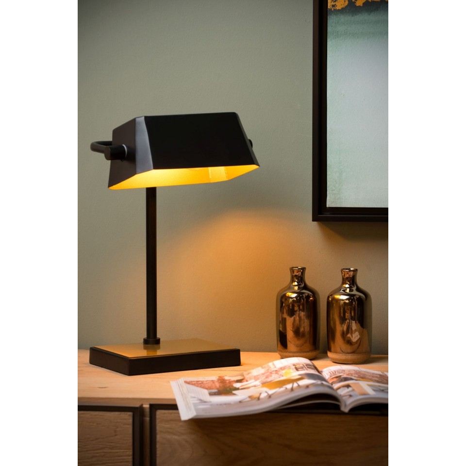 Table Lamp LANCE Black Brass