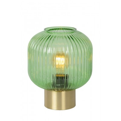 Table Lamp MALOTO Ø20cm Green Brass