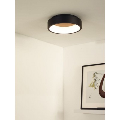 LED Ceiling Lamp TALOWE LED Ø30cm Dimmable 3000K Black White