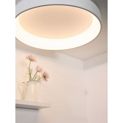 LED Ceiling Lamp TALOWE LED Ø80cm Dimmable 3000K White