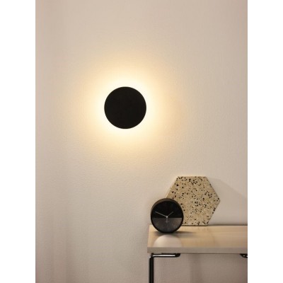 LED Wall Lamp EKLYPS LED Ø15cm 15cm 3000K Black