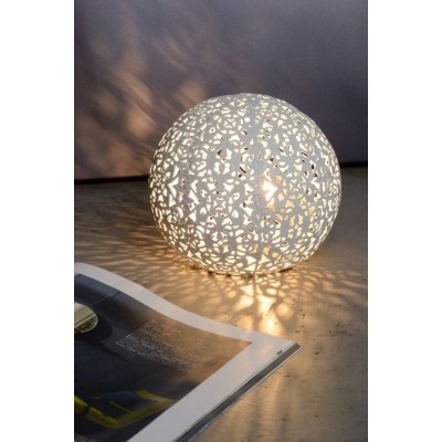 Table Lamp PAOLO Ø14,5cm White