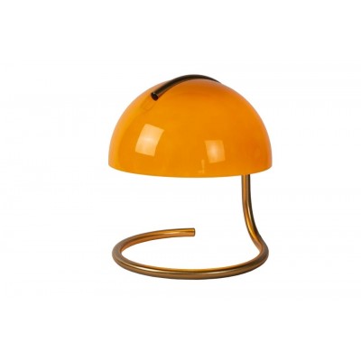 Table Lamp CATO Ø23,5cm Orange Brass