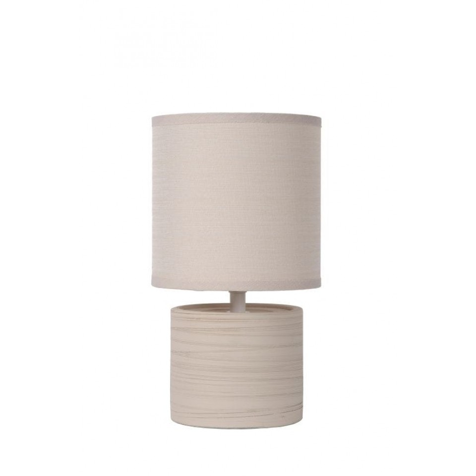 Table Lamp GREASBY Ø14cm White