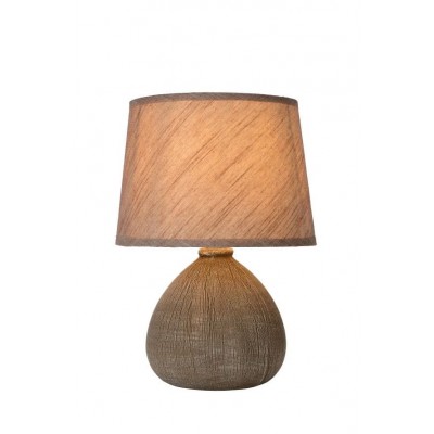Table Lamp RAMZI Ø18cm Brown